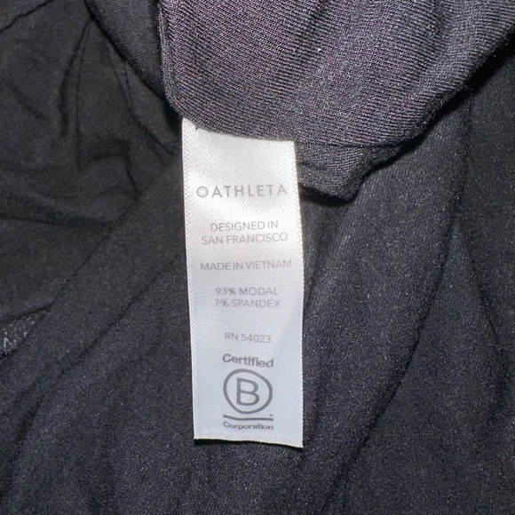 Athleta Black sleeveless SANTORINI THERA DRESS M - Picture 6 of 6